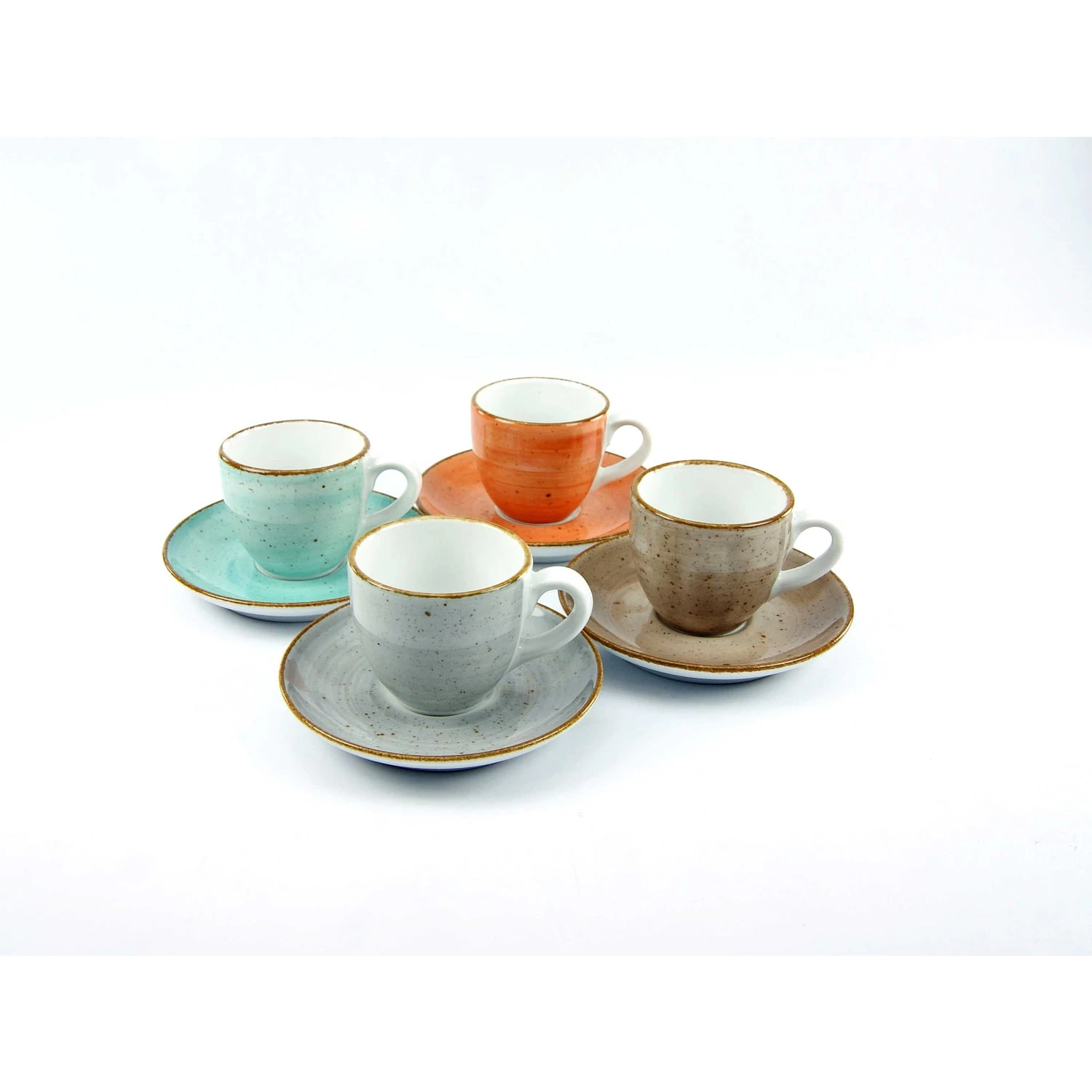 CreaTable Vintage Nature 4er Espresso- Set 8 teilig, 80 ml in mehrfarbig CreaTable Vintage Nature 4er Espresso- Set 8 Teilig, 80 Ml In Mehrfarbig -Creatable creatable creatable vintage nature 4er espresso set 8 teilig 80 ml in mehrfarbig