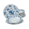 Tafelservice Royal Blue Flower -Creatable creatable tafelservice royal blue flower