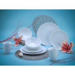 CreaTable Kombiservice »Sofia«, (Set, 8 Tlg., Kaffeeservice Und Tafelservice Im Set, Für 2 Personen), Service, Trendige Coupeform, Klassisch Elegantes Relief 4 CreaTable Kombiservice »Sofia«, (Set, 8 Tlg., Kaffeeservice Und Tafelservice Im Set, Für 2 Personen), Service, Trendige Coupeform, Klassisch Elegantes Relief -Creatable d35a6e0c82eb20016a0718e171489be1