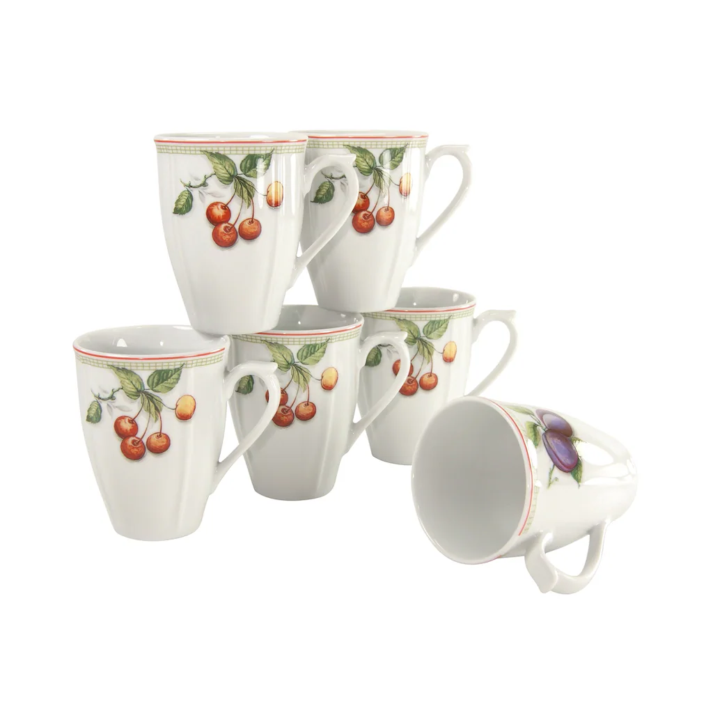 CreaTable Becher »Kaffeebecher Flora Orchard«, (Set, 6 tlg.), Tassen Set, 6-teilig CreaTable Becher »Kaffeebecher Flora Orchard«, (Set, 6 Tlg.), Tassen Set, 6-teilig -Creatable fbda753c395508784e746bd3df5d3ab9